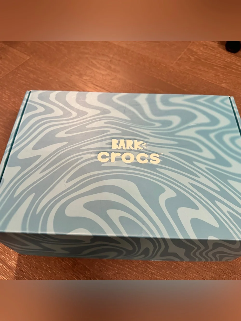 NEW IN BOX! CROCS Dog Boots in Bright Blue